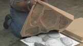 Как сделать камни из цемента