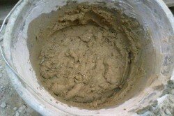 Песчано-глиняная штукатурная смесь
