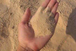 песок для замеса раствора